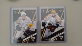 Eishockey Karten J. Gerber 09/10 H. Borgstrom 10/10