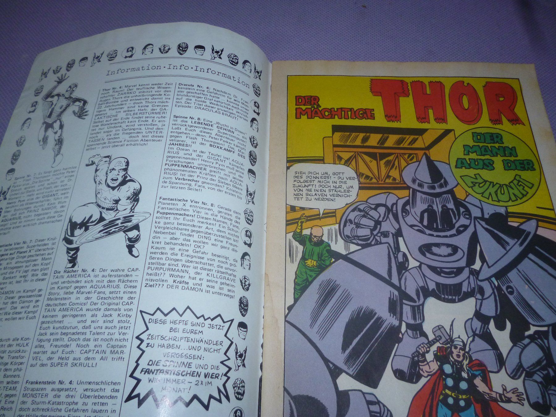 Fumetti: Thor Comic Heft Nr.4 - Marvel Klassiker - WILLIAMS VERLAG – Usato da Volketswil venduto da nemo2000 1