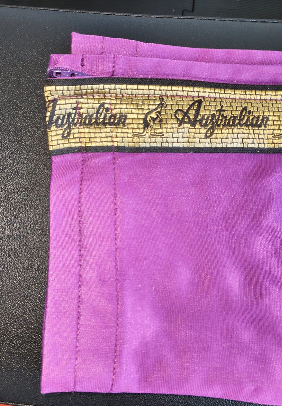 Pantaloni: Pantalon Australian Violet & doré – Usato da Plan-les-Ouates venduto da DALBAC 6