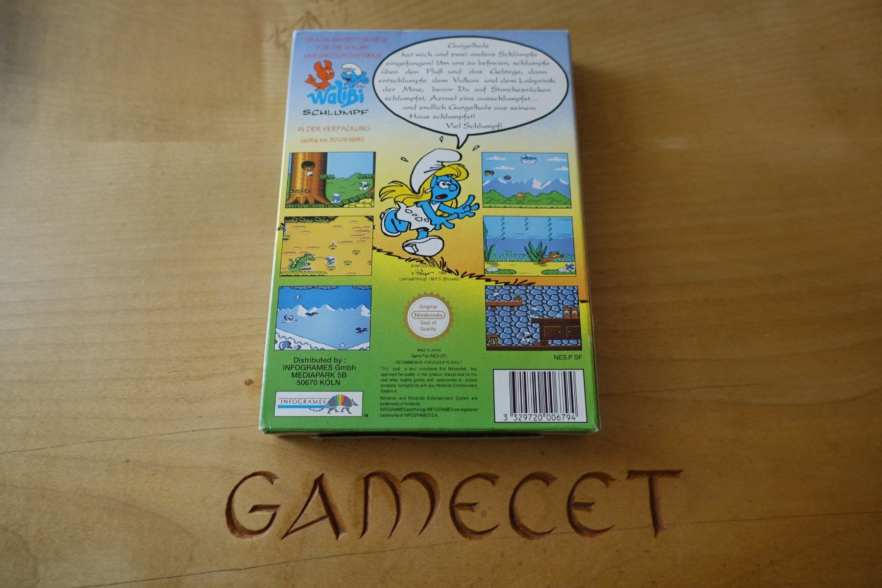Nintendo Spiele: Die Schlümpfe – Gebraucht aus Steinach von Gamecet 5