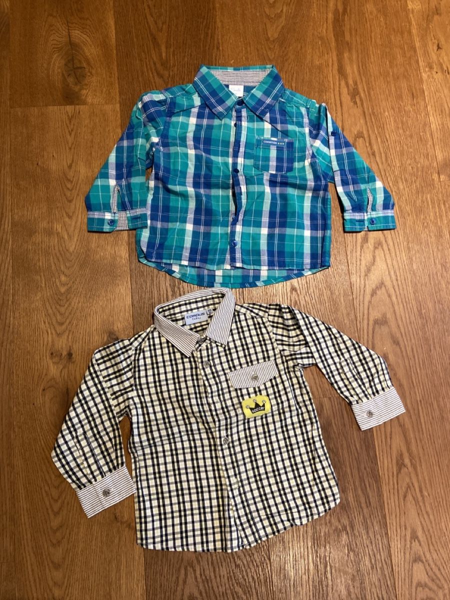 Camicie, T-shirt & Polo: 2 Langarm Hemd Gr.86 – Usato da Pratteln venduto da Nala78