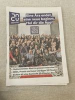 Zeitung 20 Minuten Auflage 5 Stk guter Zustand