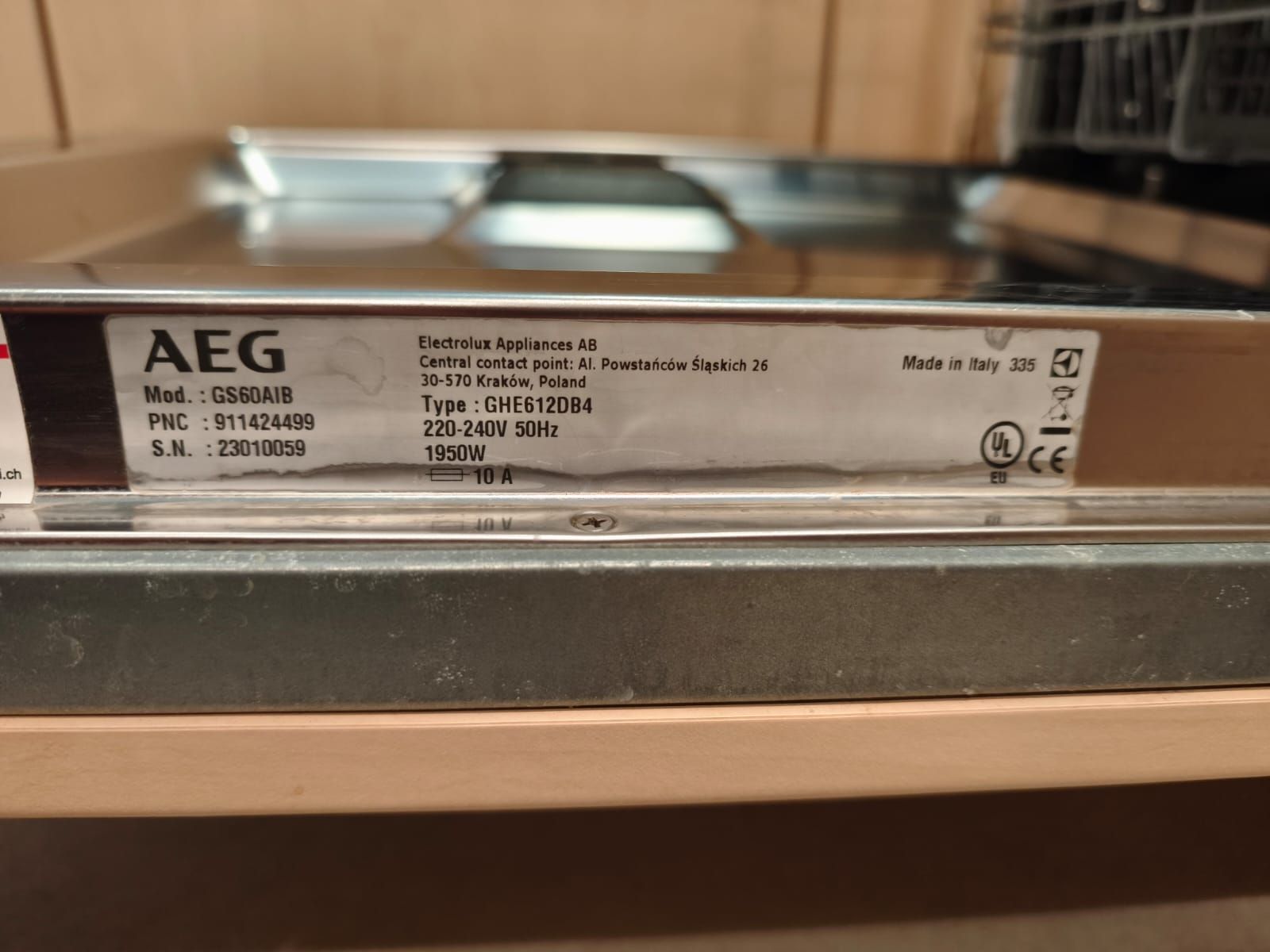 Geschirrspüler: Geschirrspüler AEG – Gebraucht aus Glattfelden von subaru_girl 3