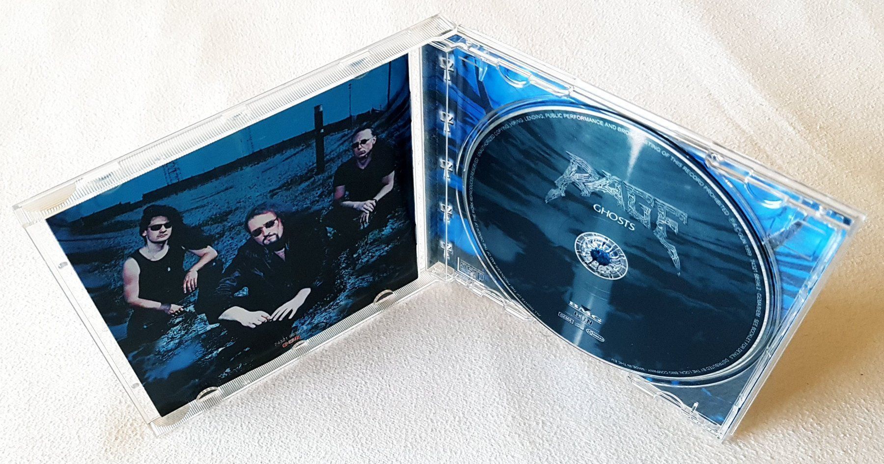 CD: Rage – Ghosts - CD - 1999 - First Press – Usato da Uster venduto da Zardodel 3
