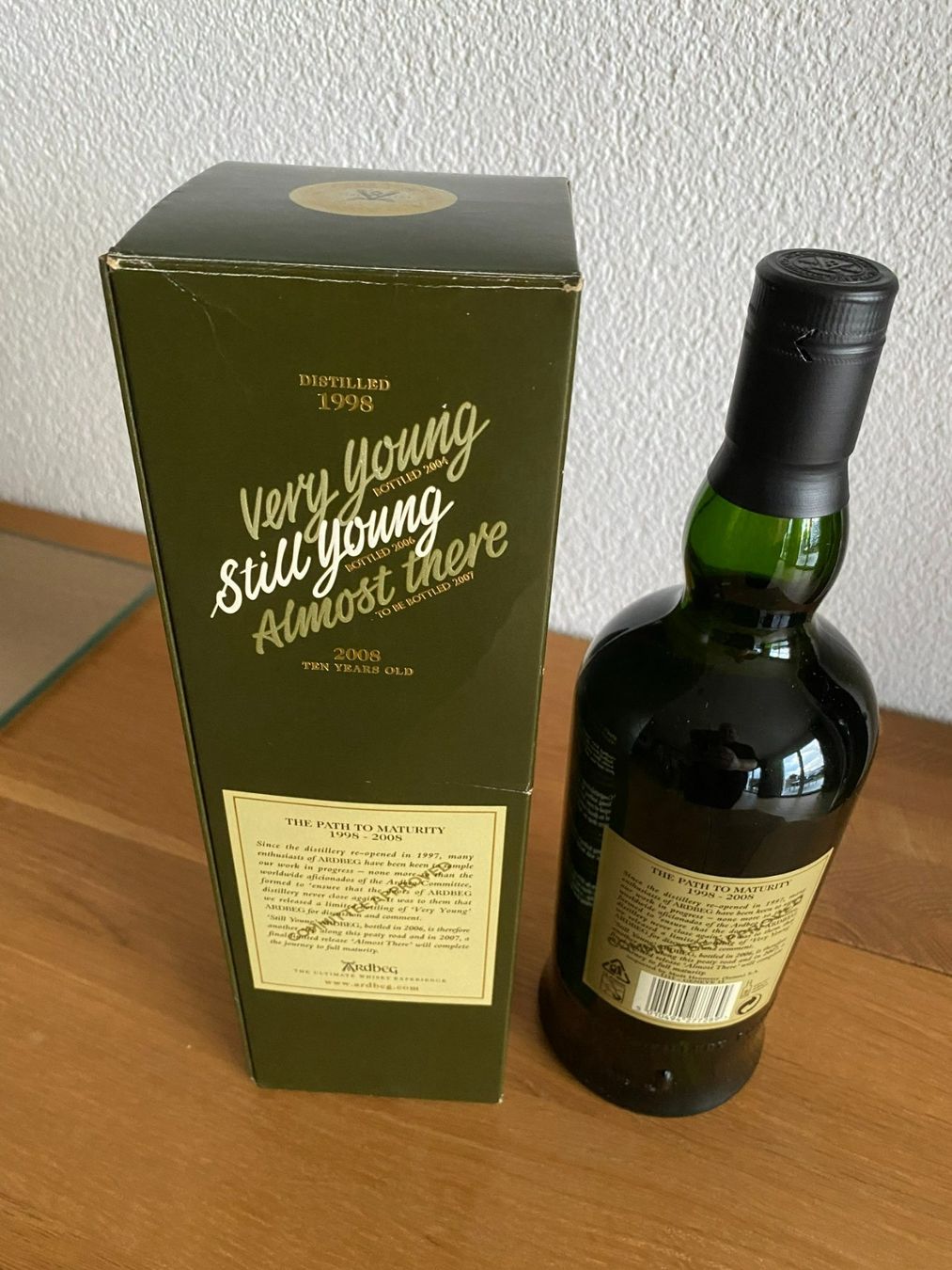Ardbeg Spirituosen: Ardbeg Still Young / Rarität – Neu und originalverpackt aus Rüttenen von Enboe 1