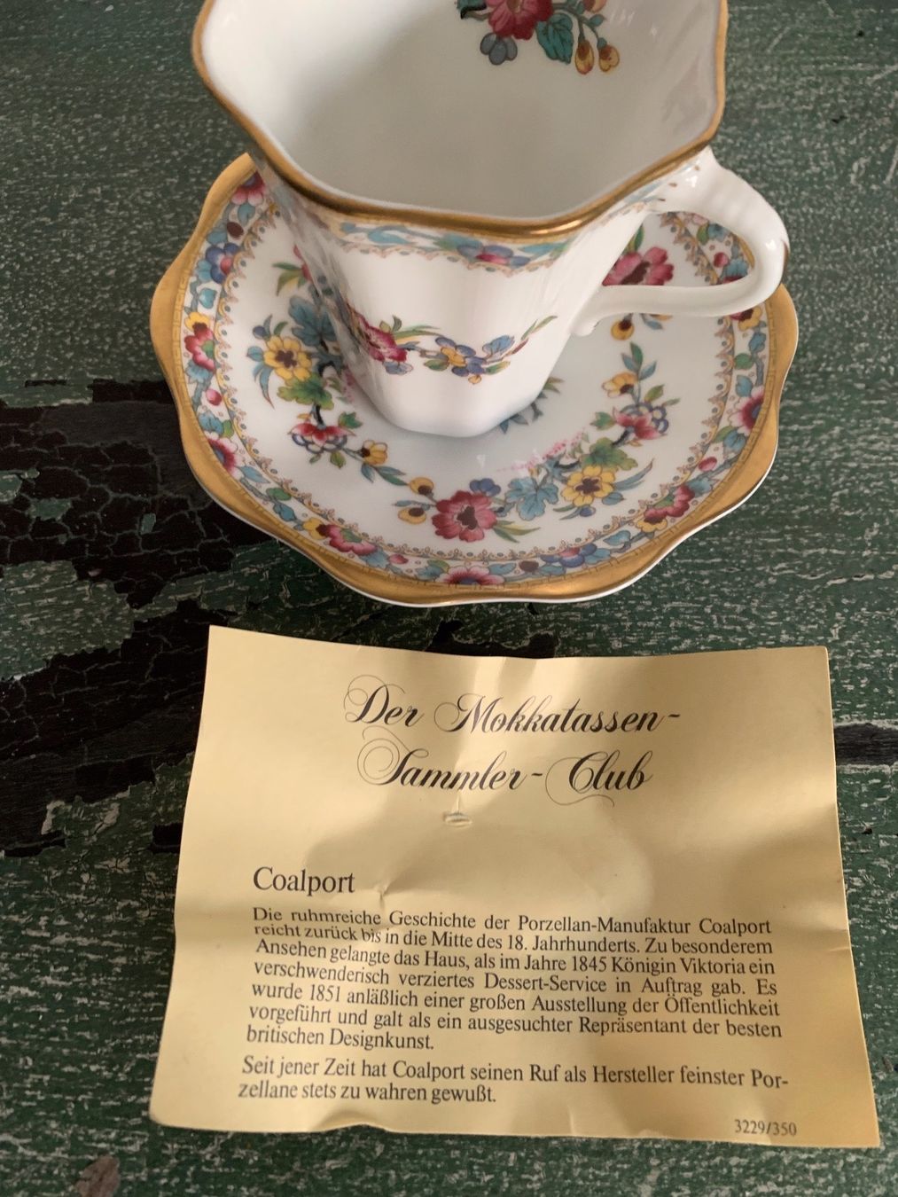 Tazze: Mocca Sammeltasse von Coalport – Usato da Kirchdorf venduto da Vintagewunder