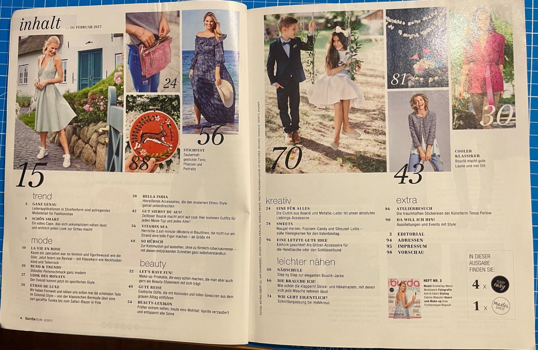 Cartamodelli: Burda Style 02/2017 – Usato da Neuendorf venduto da Knopfi 1