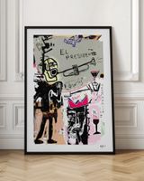 El Presidente Neo Expressionismus Kunst Urban Modern Art
