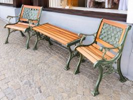 Gartenmöbel-Set – 2 Stühle & Tisch