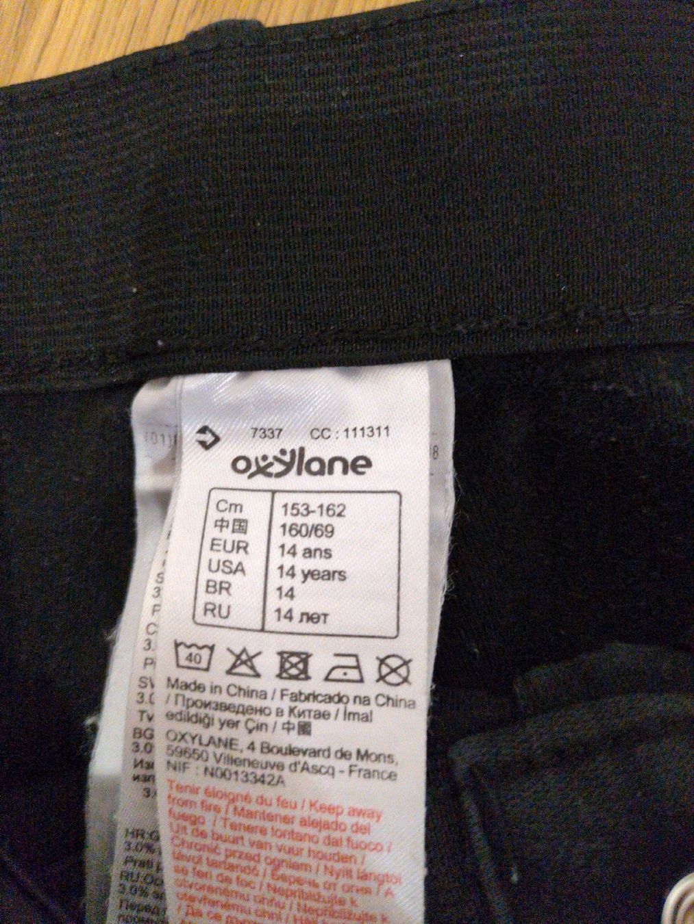 Decathlon Hosen: Fouganza Discovery Junior Riding Pants - Size 14 Years. – Gebraucht aus Cartigny von vai_f2gv 3