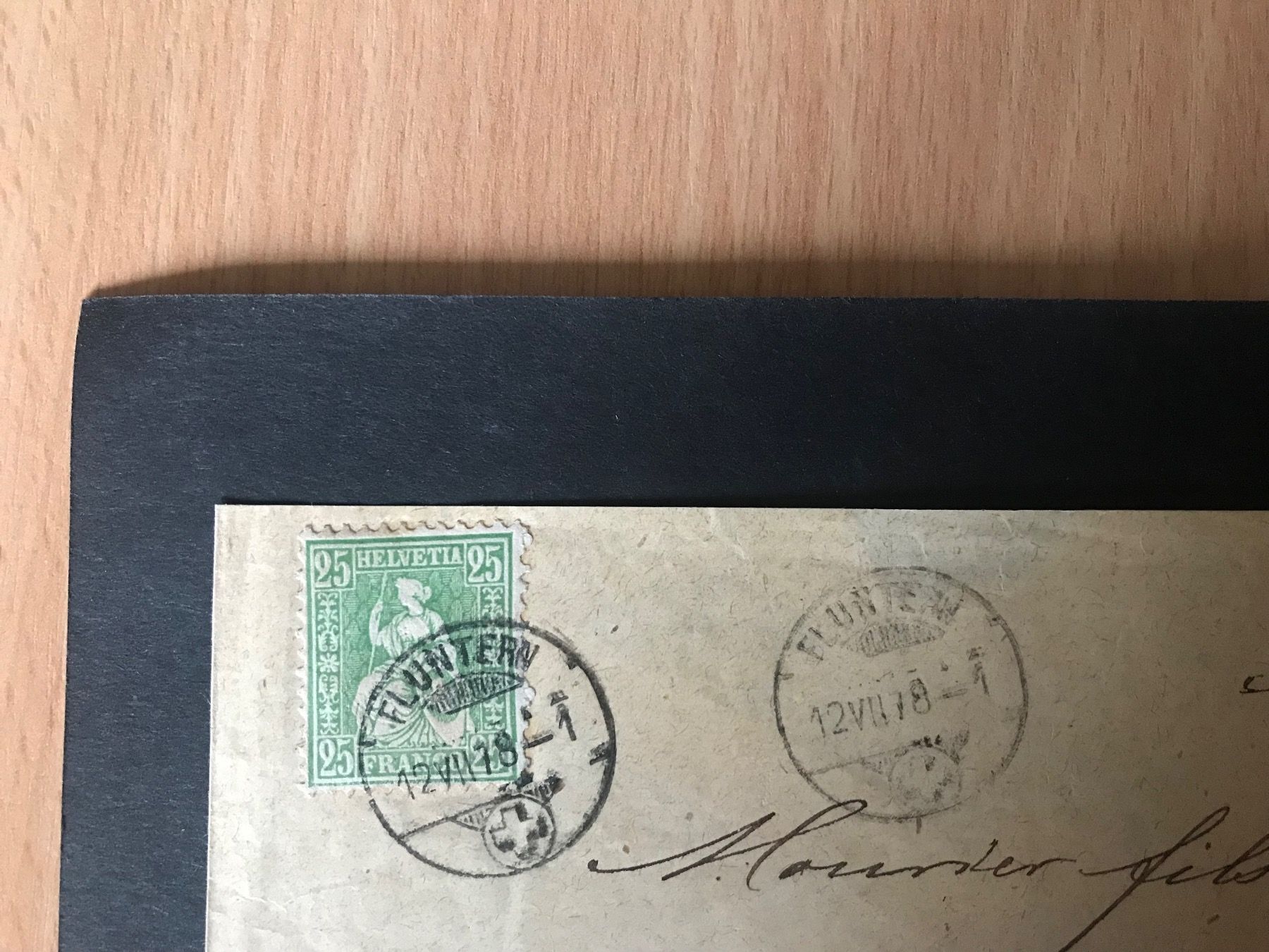Tutti i francobolli: 1878, Schönes Couvert nach Le Thor mit Nr.40 – Usato da stäfa venduto da brandy66 1