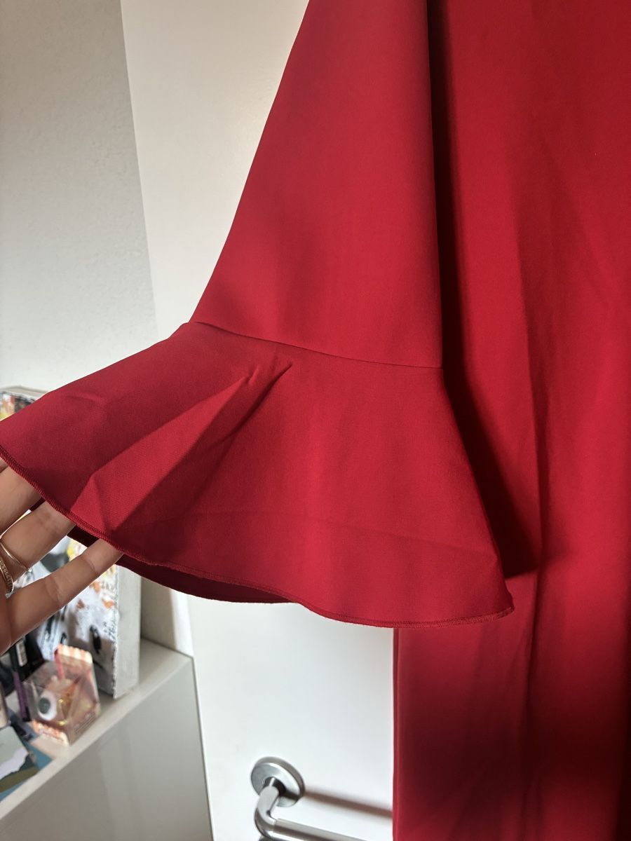 Escada Vestiti: Rotes Escada Sport Kleid, Gr. 38  – Usato da Wädenswil venduto da Gilmored83 2