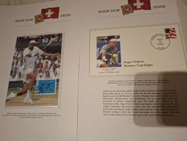 Sammelblätter Baslertaube Spezial Roger Federer
