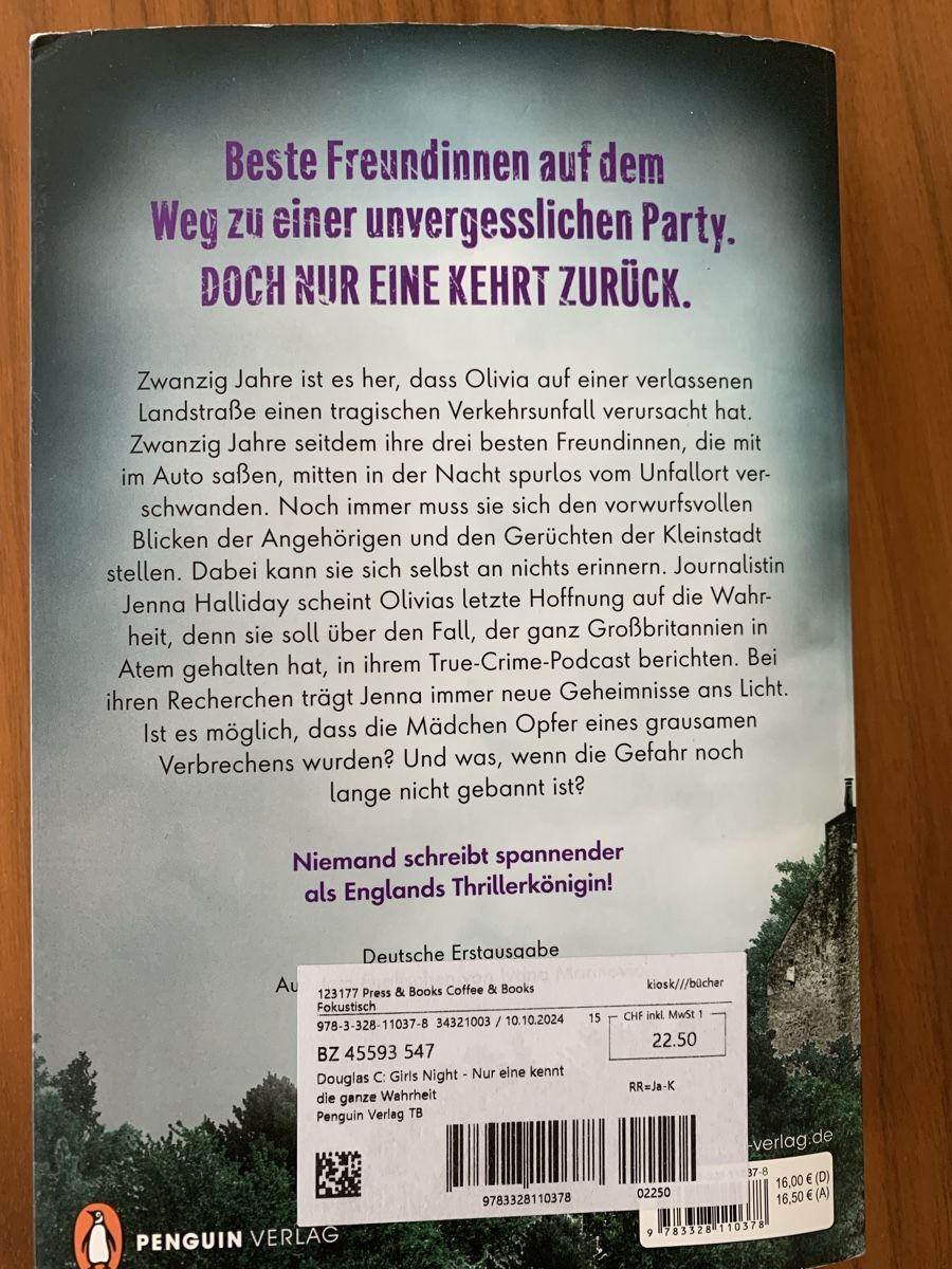 Libri: Buch girls night – Usato da Affoltern am Albis venduto da Monica32 1