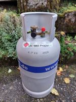 Sehr schöne wiederbefüllbare Gasflasche top Zustand