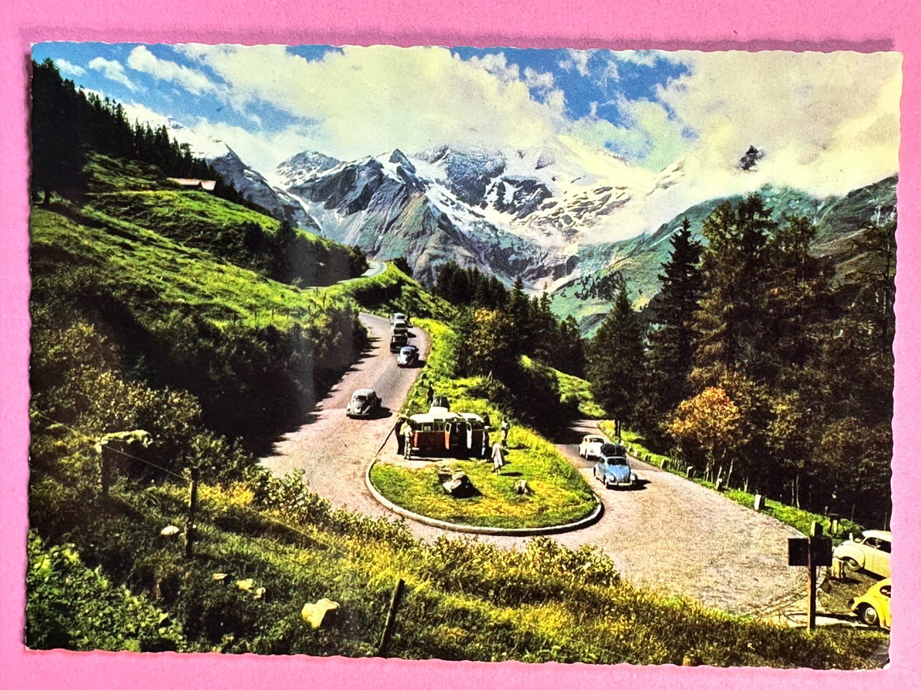 Cartoline postali: Grossglockner-Hochalpenstrasse - Oldtimer !!! – Usato da Steg VS venduto da _vinci_