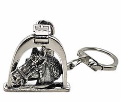 Schlüsselanhänger Silber "Pferd"