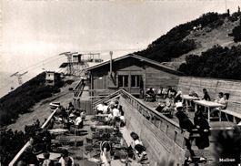 Bergstation Malbun-Bahn, Restaurant und Terrasse