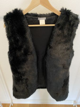 Elegante Fellweste, Grösse M