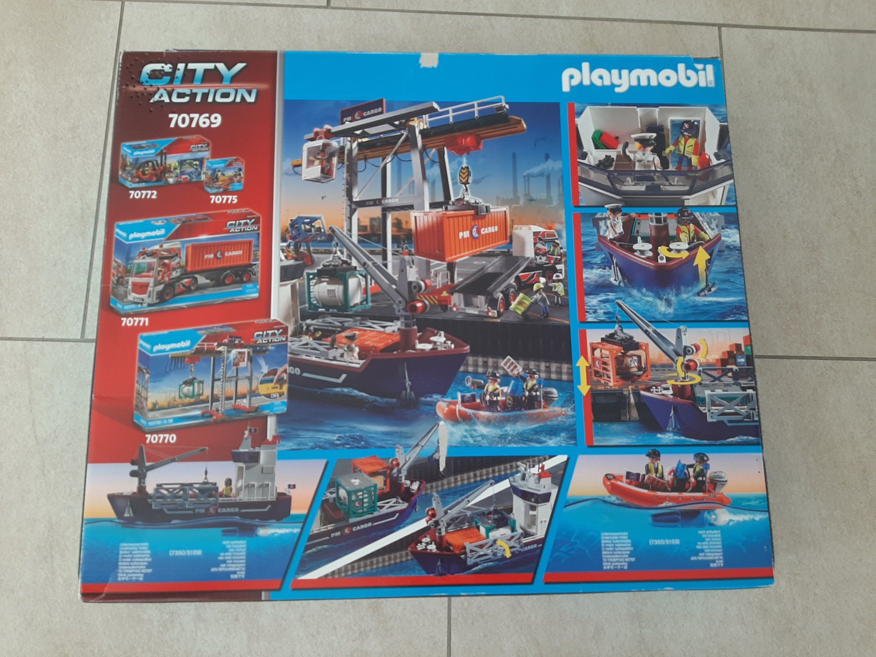 Playmobil Spielzeuge: Playmobil City Action Frachtschiff 70769, Top Zustand – Gebraucht aus Basadingen von Lailani 1