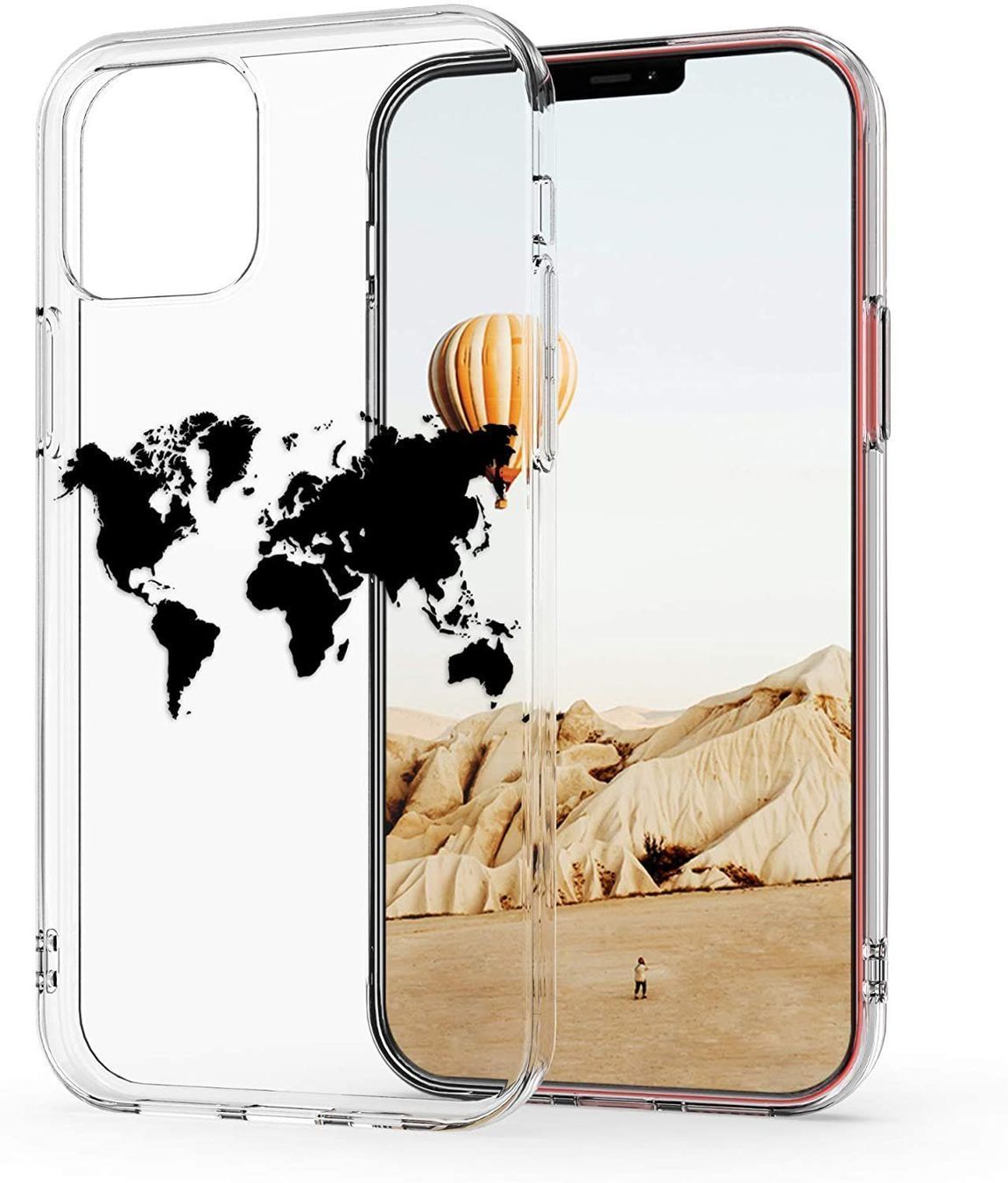 Cover & Protezioni schermo: iPhone 12 Pro Max Hülle Etui CLEAR Case Silikon Cover Tasche – Nuovo e nell'imballaggio originale da Volketswil venduto da caseology 3