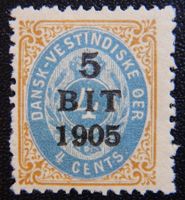 Dänisch Westindien Kat. 38 * 1905 Kat. 35 Euro