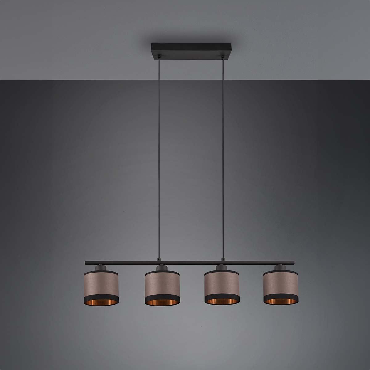 Lampadari & plafoniere: Pendelleuchte, 4er Spot, 75 cm x 12 cm – Nuovo (secondo la descrizione) da Kreuzlingen venduto da Smart-Light 4