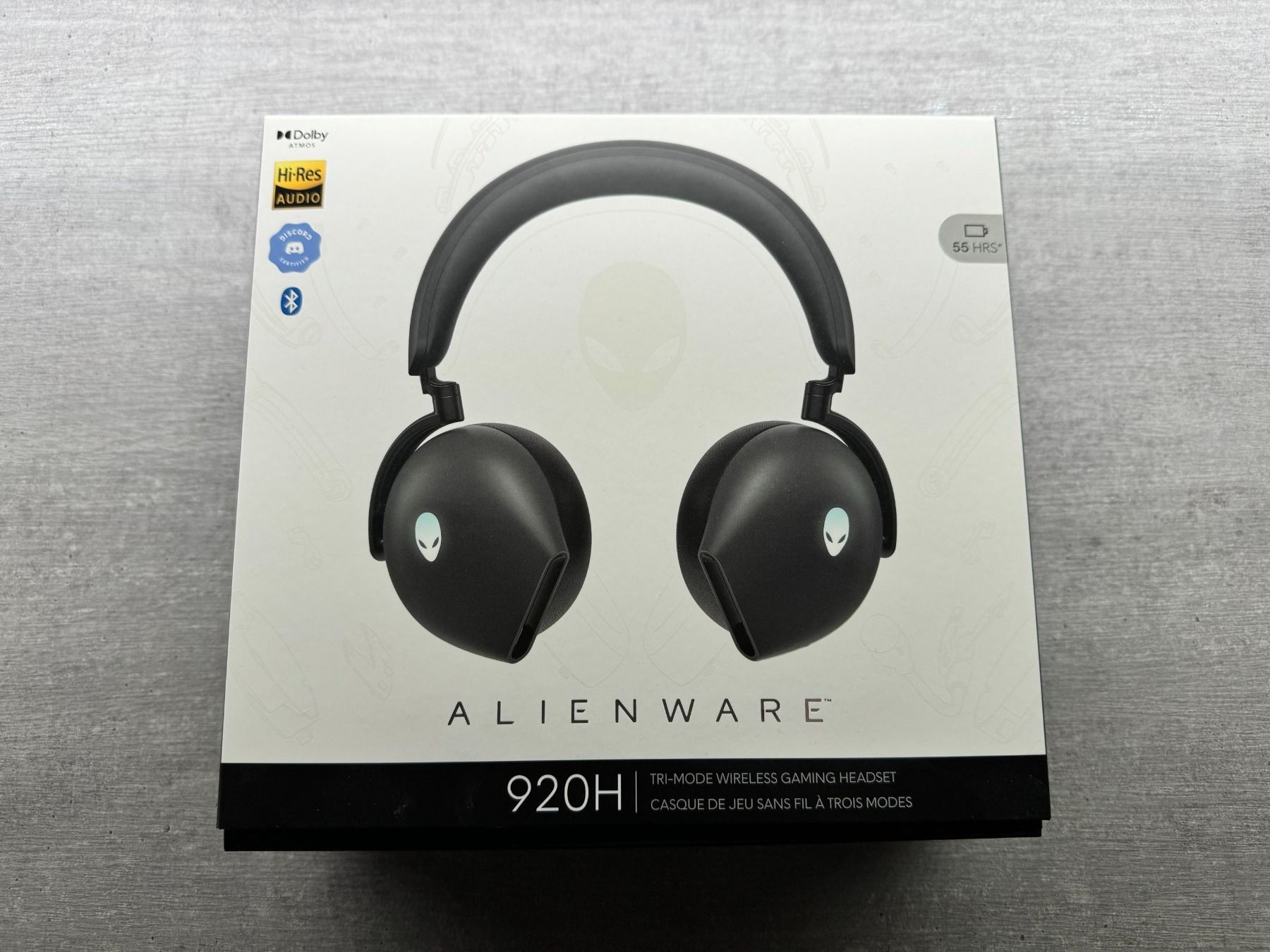 Kopfhörer: Alienware Tri-Mode Wireless-Gamingheadset – AW920H – Gebraucht aus Root von blare.rooch