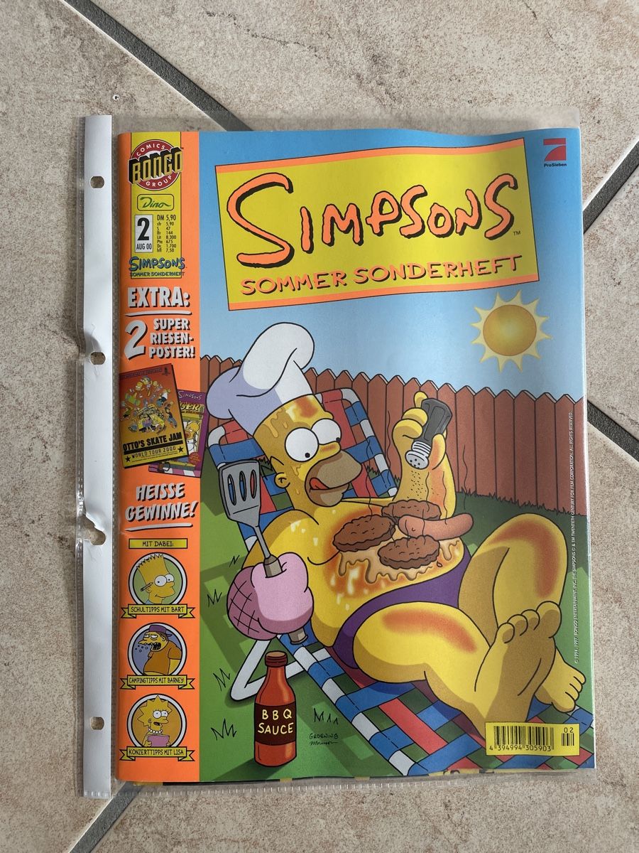 Comics: Simpsons Sommer-Sonderheft Nr. 2 – Neu (gemäss Beschreibung) aus Zunzgen von Blueberry87