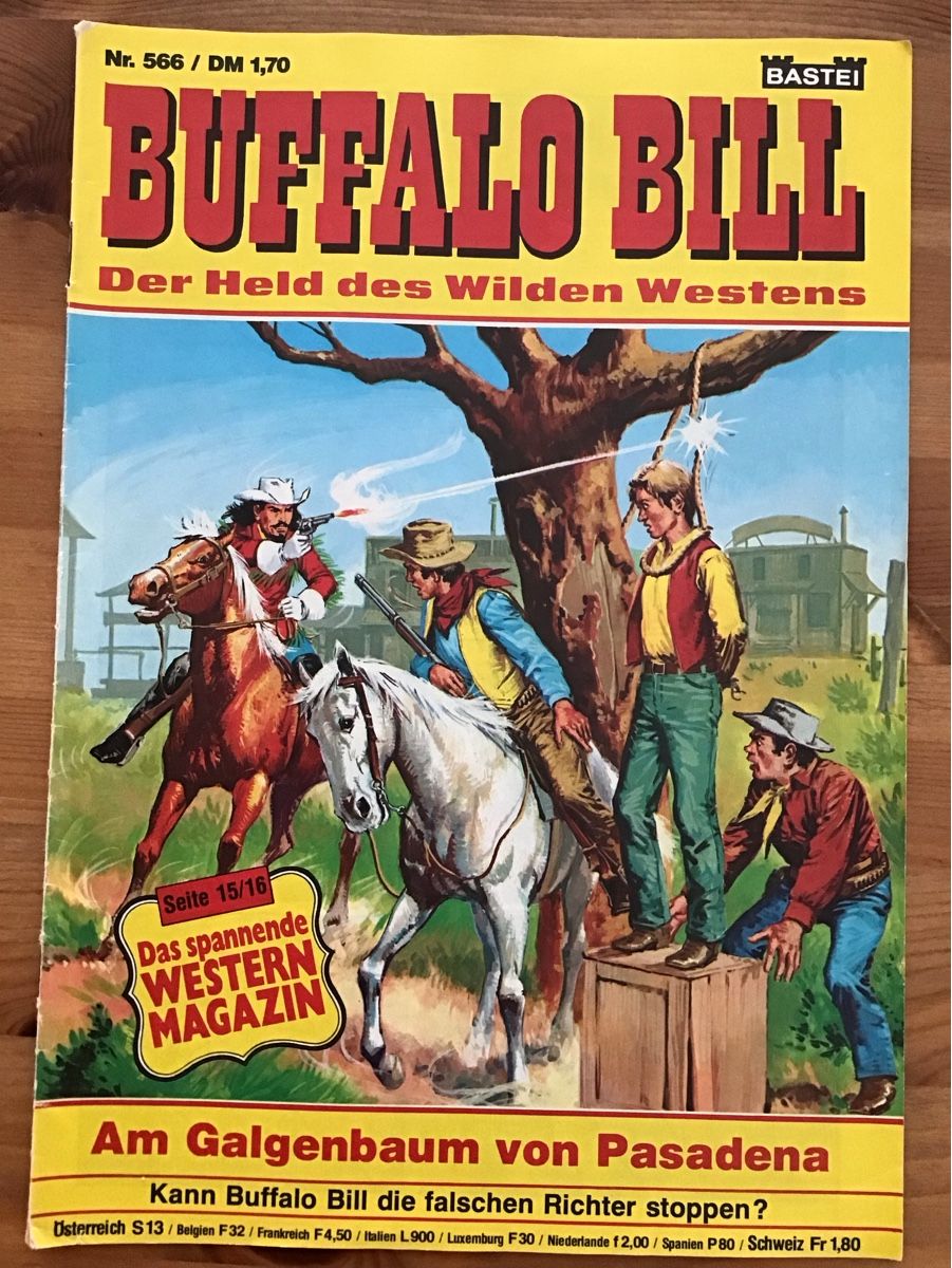 Fumetti: Buffalo Bill nr566 – Usato da Bettwiesen venduto da Jumpingfox