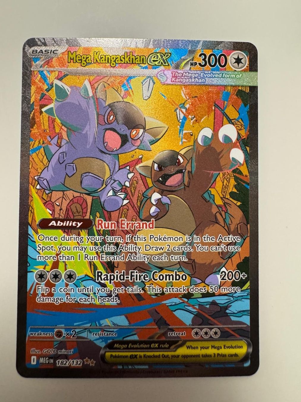 Pokémon Carte collezionabili: Mega Kangaskhan ex | SIR | MEG 182/132 | EN – Usato da Spreitenbach venduto da Snacky96 2