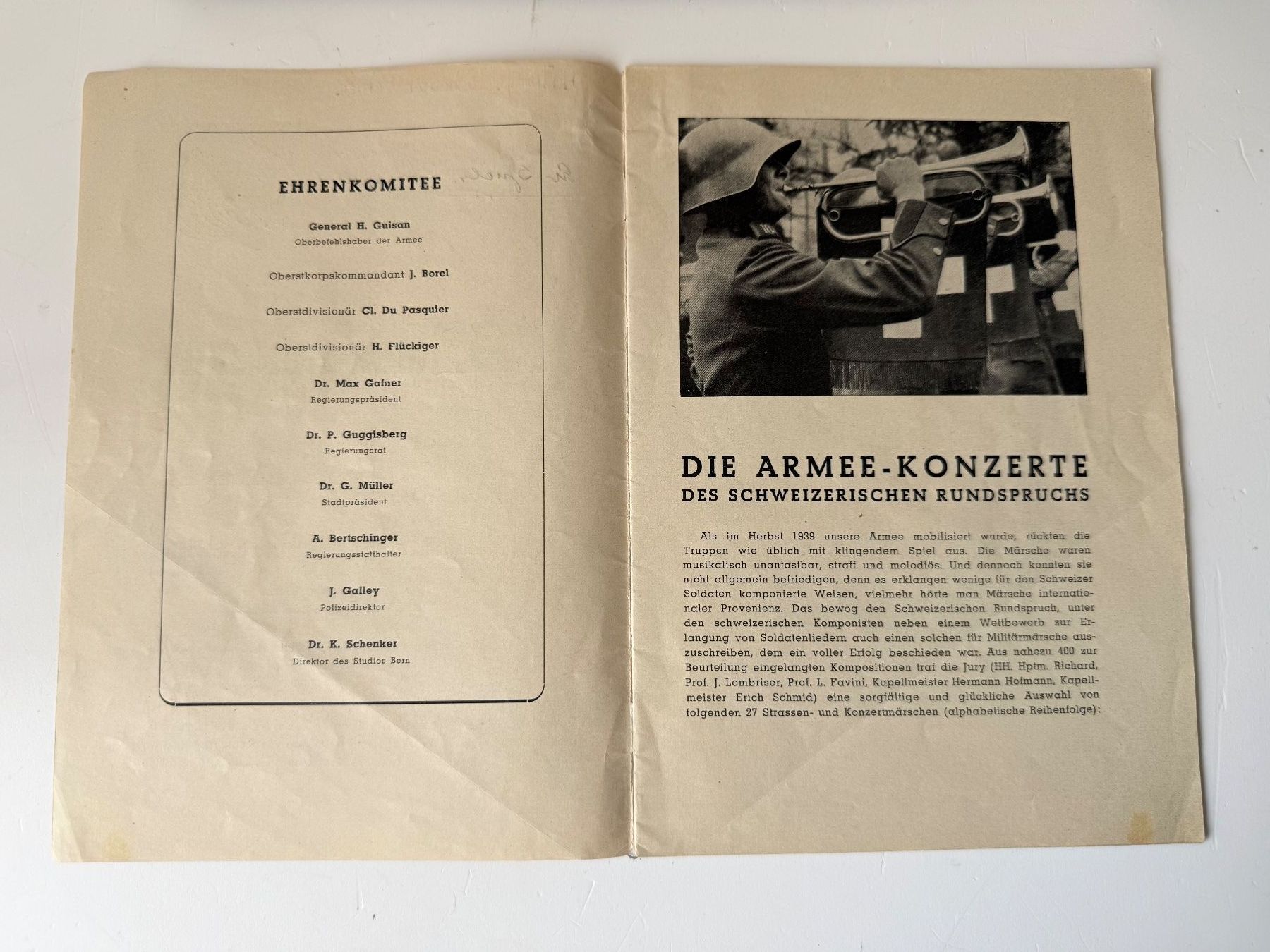 Schallplatten: General Guisan, Schellackplatten-Album – Gebraucht aus Zwingen von moje1 5