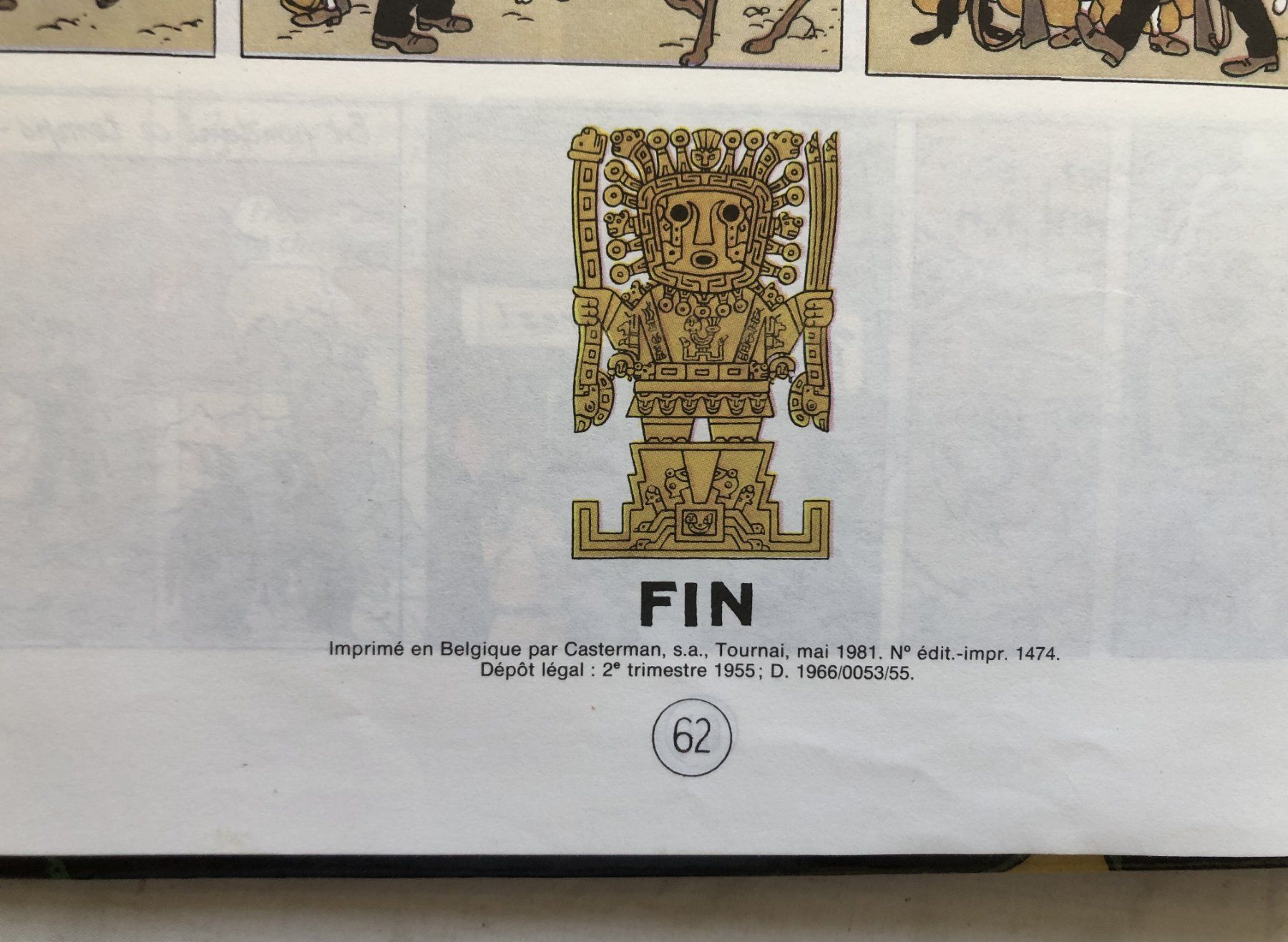 Fumetti: TINTIN - 14 - LE TEMPLE DU SOLEIL – Usato da Schaffhausen venduto da durruti 5
