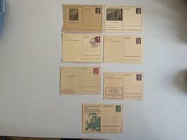 Ganzsachen Deutsches Reich - Karten