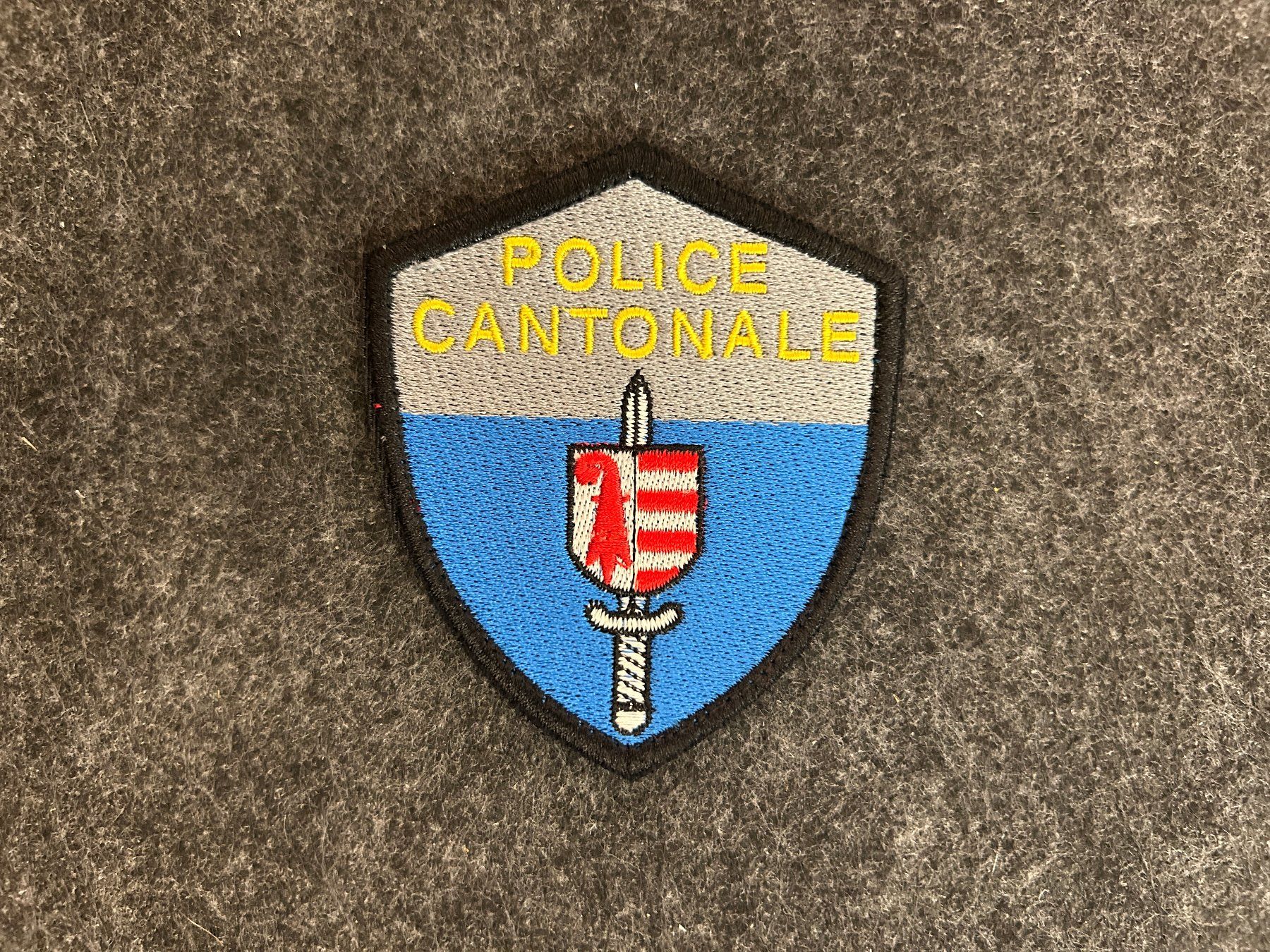 Placchette & Badge: Patch, JU, Police Cantonale – Usato da Berikon venduto da DGC-1995