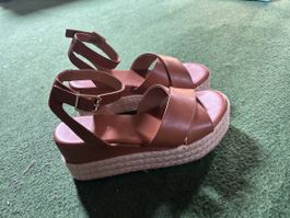 Riemchensandalen Anna Field cognac 37