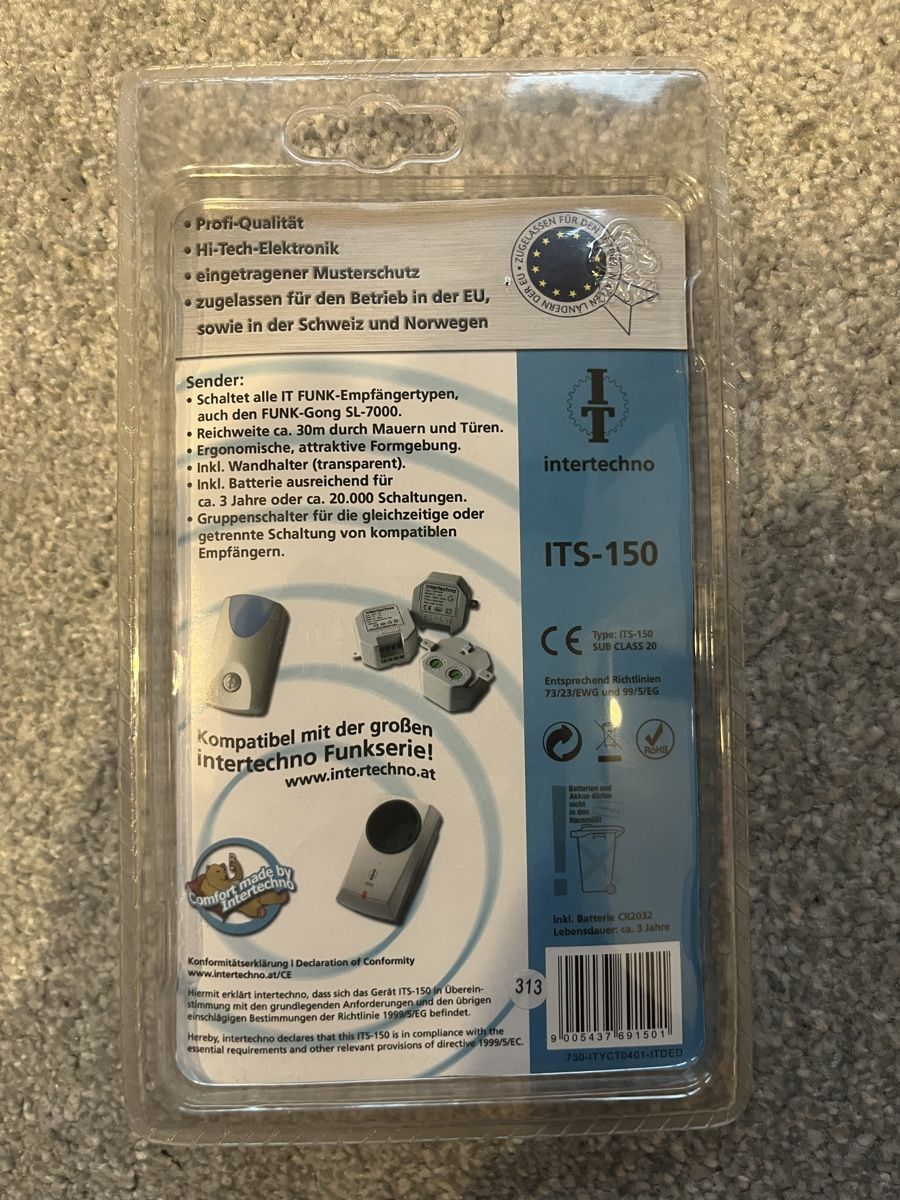Sistema di controllo: Funksender Einbauschalter Schalter Camping Boot – Nuovo (secondo la descrizione) da Ehrendingen venduto da Frizli 1
