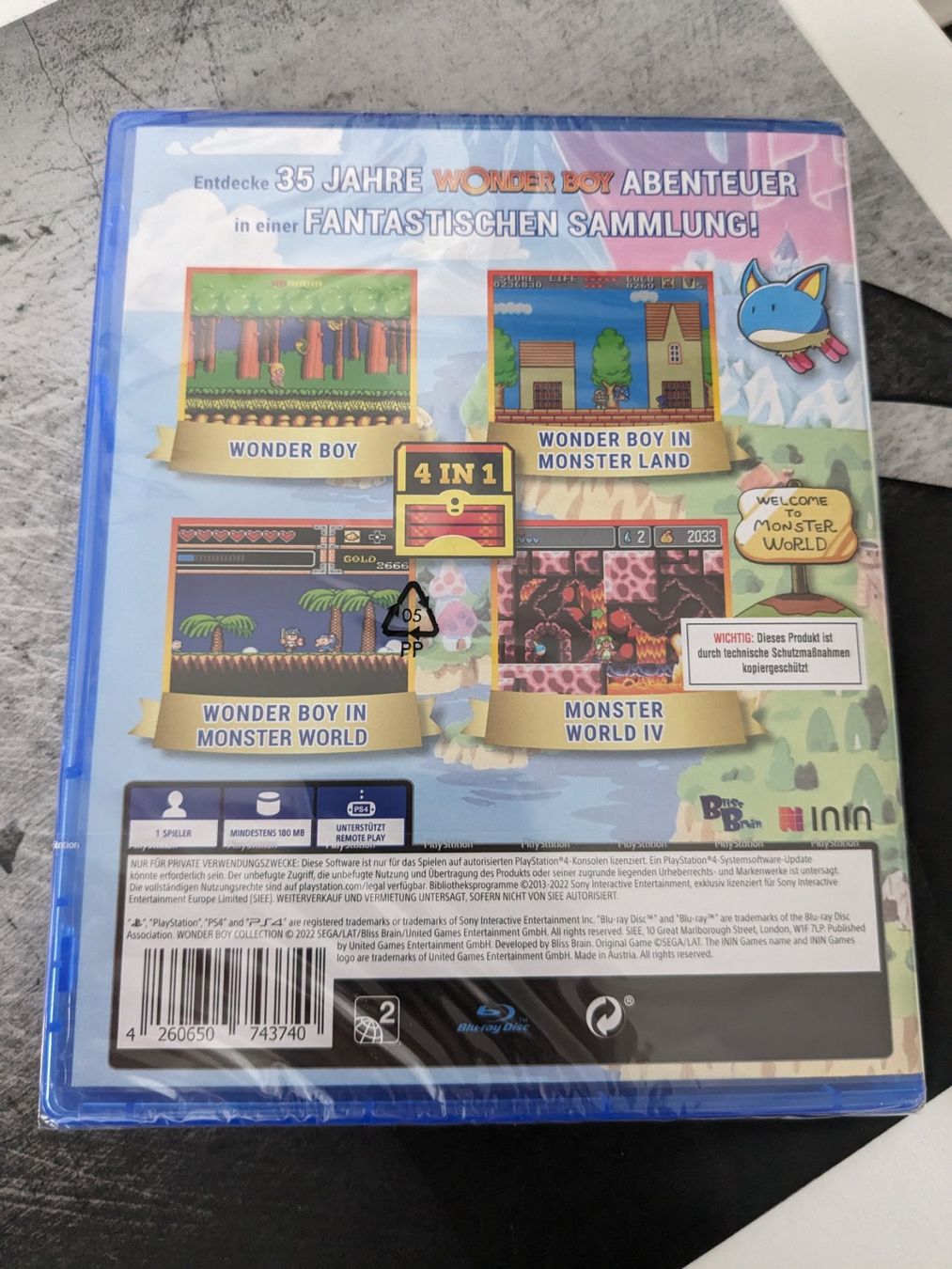 Sony Spiele: Wonder Boy Collection - PS4 Game - Neu OVP – Neu und originalverpackt aus Hünenberg See von SpecialEditionGaming 1