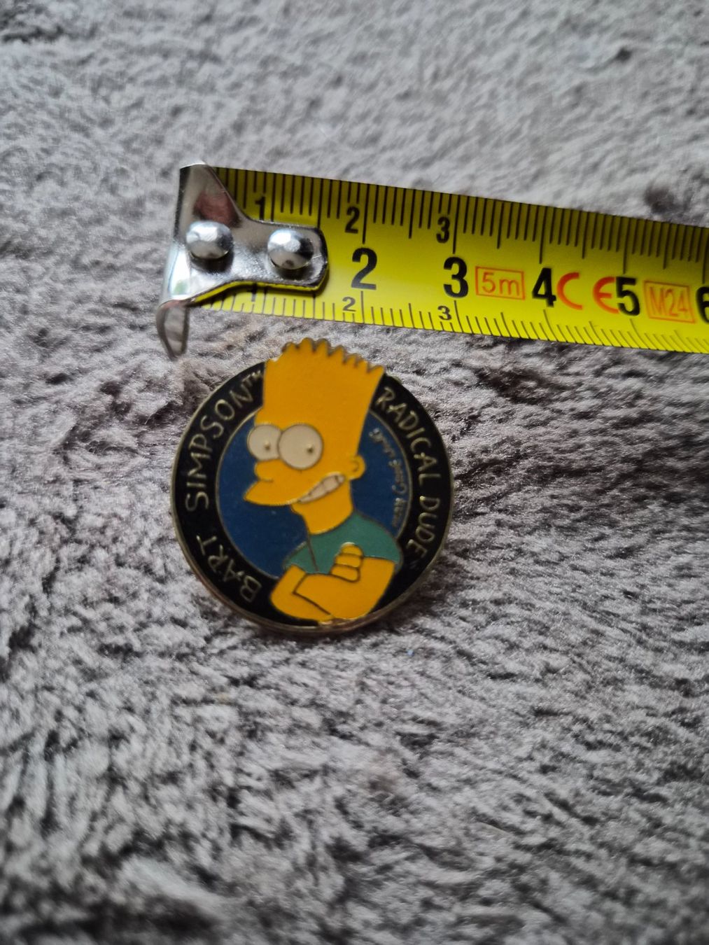 Placchette & Badge: Pin's Simpsons Bart "Radical Dude" collector! – Usato da La Joux FR venduto da car_ck96 3