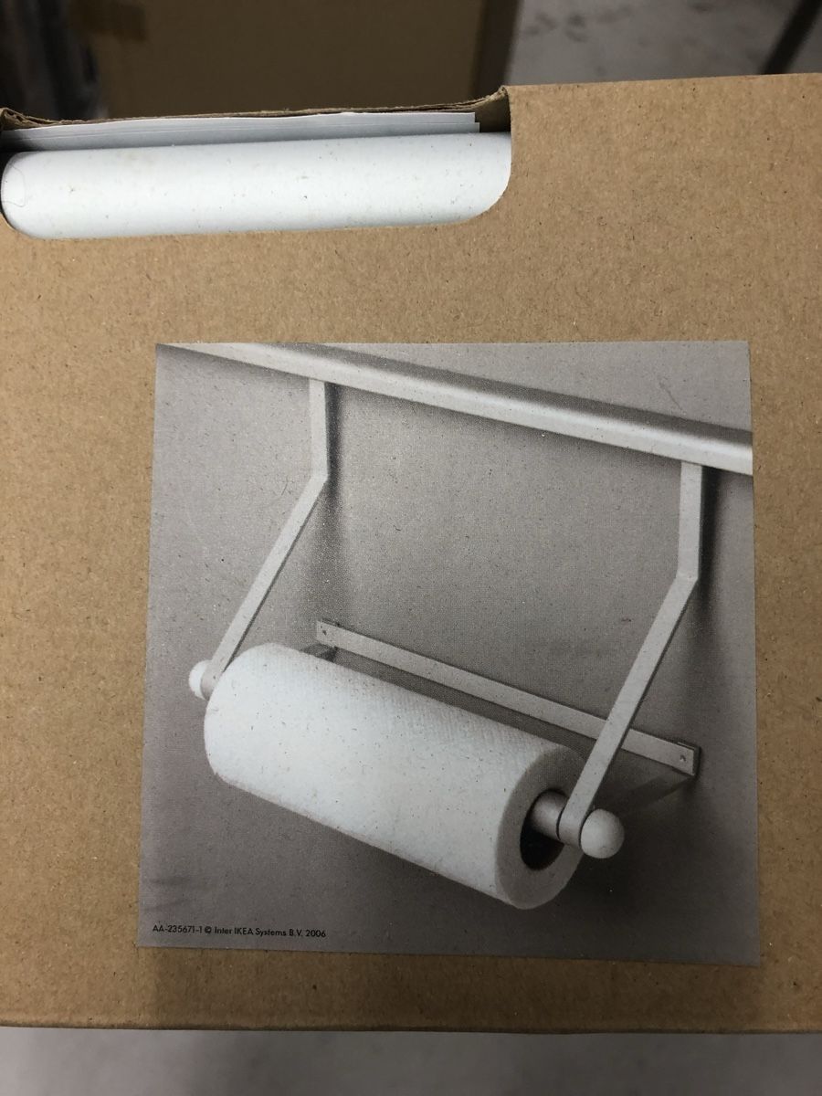 Ikea Altro per la casa: Küchenpapierhalter, Metall, IKEA – Nuovo e nell'imballaggio originale da Zürich venduto da vadimi