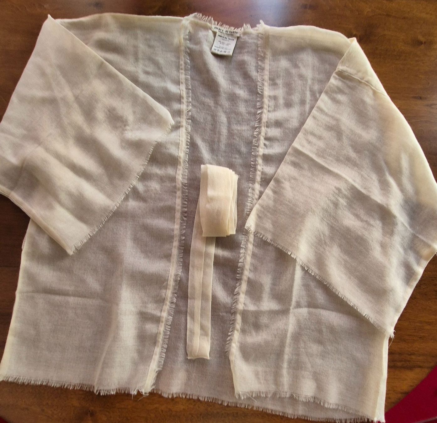 Giacche: Mare di Latte dünne Blusenjacke, off white, neu – Nuovo (secondo la descrizione) da St. Gallen venduto da limonaden 2