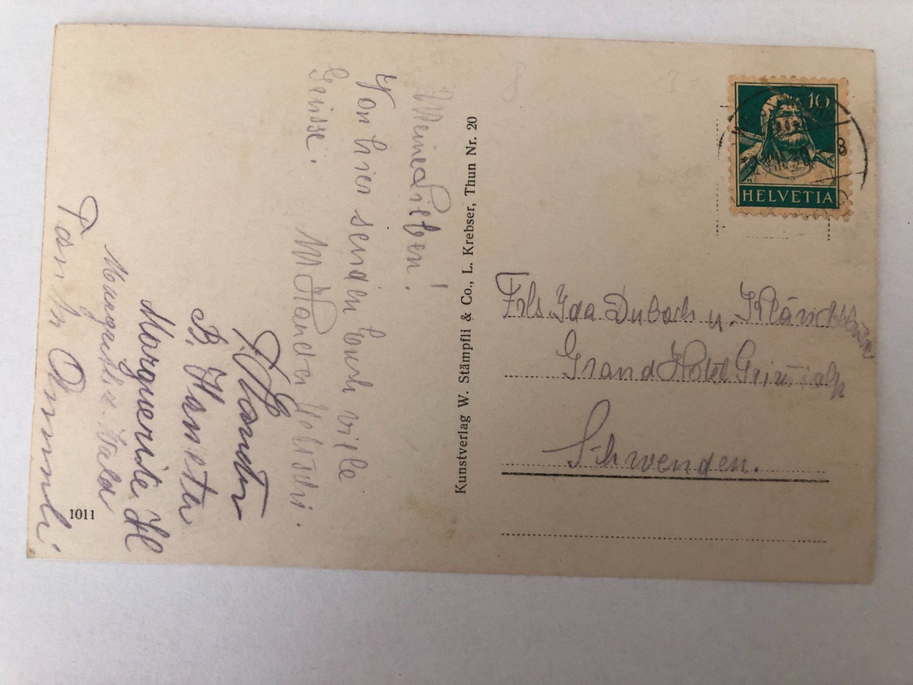 Cartes postales: Alte Ansichtskarte Weissenburg - Bergli – D'occasion à Pfäffikon ZH par Waltoversand 1
