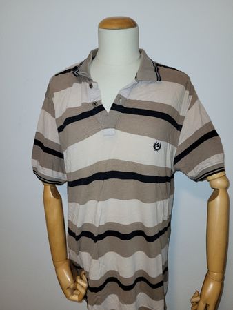 Herren Polo Shirt Ascot Sport gestreift Grösse XL