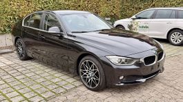 BMW 320d, Black Sedan, 2015