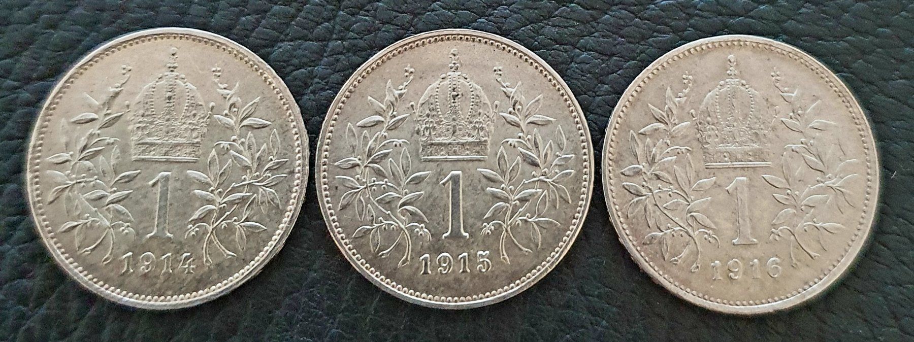 Alle Münzen: 3 x 1 Krone – Gebraucht aus Egerkingen von Acc1 1