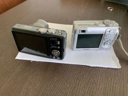 Digitalkamera Panasonic DMC-TZ18 und Sony Cyber-shot