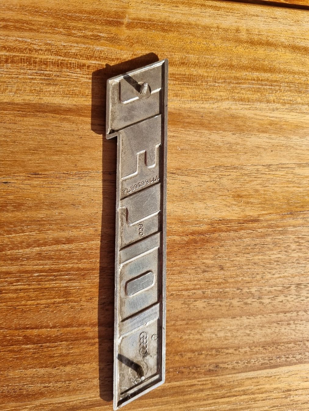 Volkswagen Alle Autoersatzteile: Originales Golf 1 Heck-Emblem – Gebraucht aus Schafisheim von Kusi190 1