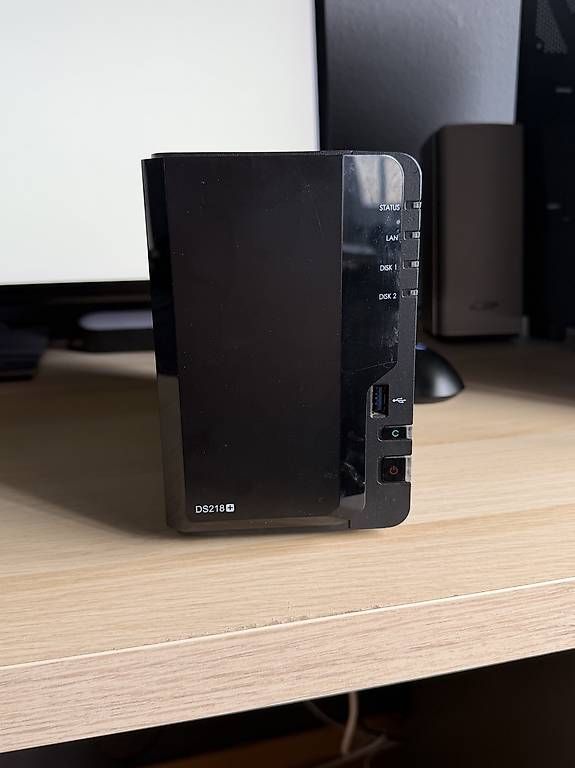 Server: Synology DS218+ NAS (Ohne Festplatten) – Usato da Basel venduto da czw_v5cp 1
