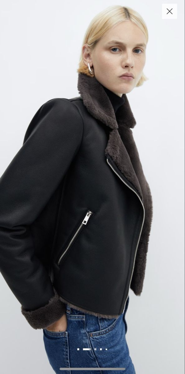 Mango Giacche: Double Face Jacke mit Ledereffekt – Nuovo e nell'imballaggio originale da Balgach venduto da Ni.Steiger 3