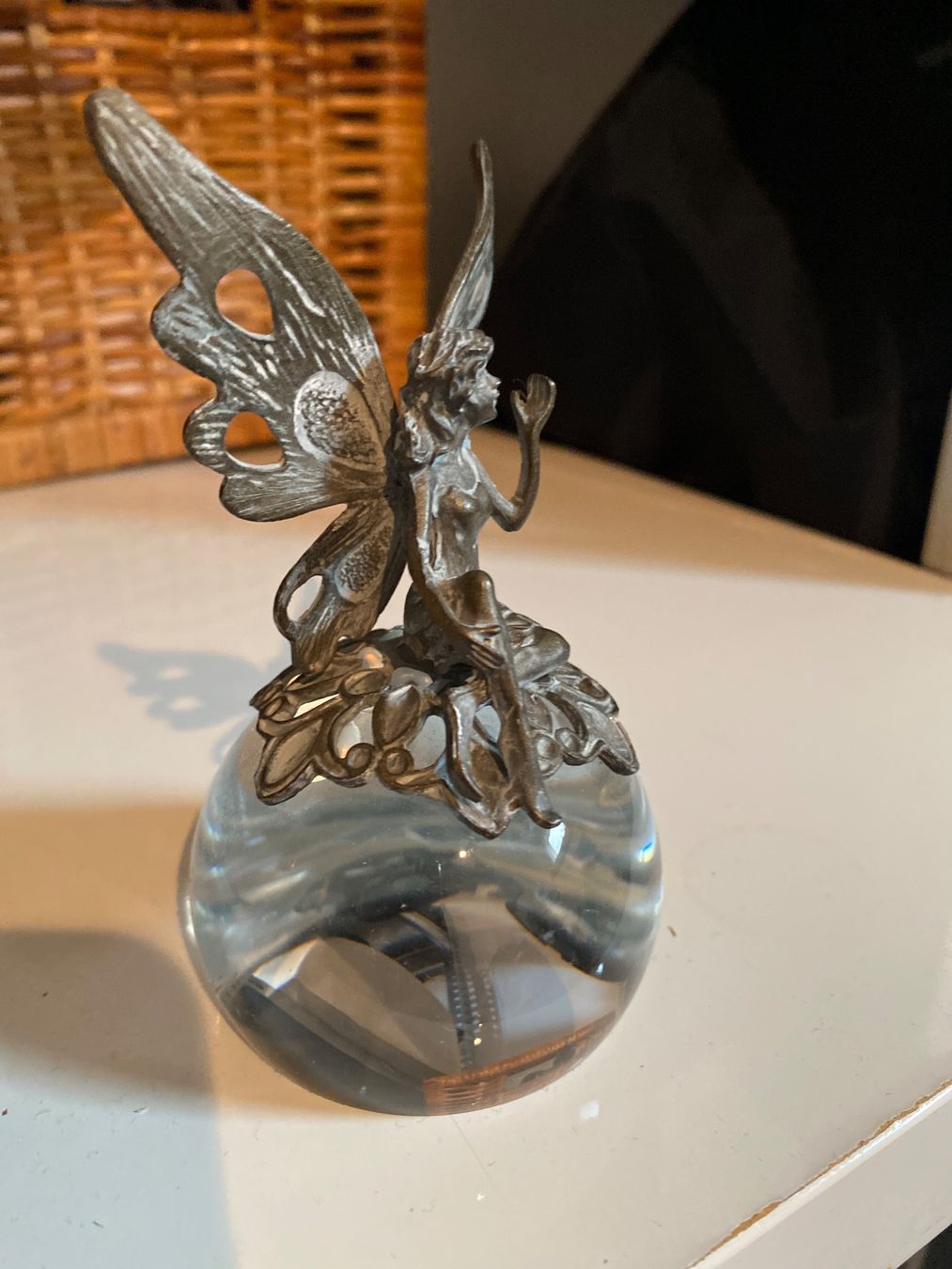 Tutte le decorazioni: Fee auf Glas Kugel – Usato da Holderbank AG venduto da Elster19 2